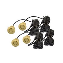 자동차 전방 감지 센서 주차 4 조각 22mm 블랙 레드 블루 골드 그레이 실버 샴페인 골드/화이트 컬러 리버스 프로브 597EA 3, 07 금