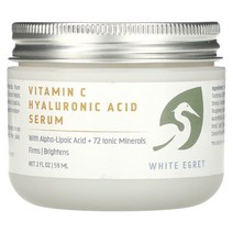 White Egret Personal Care 스킨 케어 비타민 C 히알루론산 세럼 59ml VitaminC HyaluronicAcid