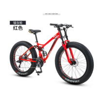 가성비 입문 광폭타이어 자전거MTB 팻바이크 산악용자전거 26인치 24단 27단, 26인치 + P + 24단