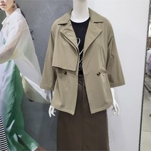 Abfz DP01 홑겹 트렌치 재킷 AFW5HR325