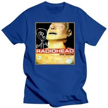 락 록 ROCK 메탈 METAL티셔츠 빈티지 90 년대 Radiohead The Bends 1995 앨범 프로모션 티셔츠 톰 요칼터 네이티브 뮤지컬 밴드 미국산 사이즈 M, SkyblueMen+XL
