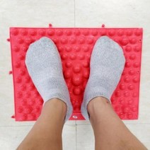 CZN733638블럭 조립식 발 지압판(레드), 1