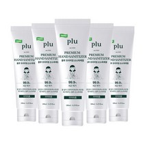 [플루] 프리미엄 손소독제 겔 180ml x 5개 손세정제 세니타이저, 1