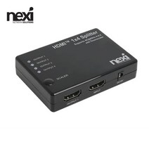 [NEXI] 넥시 NX-4K0104SP-60L [모니터분배기/1:4/HDMI/4K/오디오 지원] [NX1296]