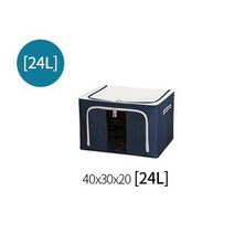 SR 땡땡이 이불정리함 옷보관함 24L수납함 수납 수납정리 다용도수납정리 보관함 정리함 정리 청소