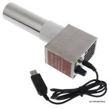 난로용 A60S 공기 터보 송풍기 듀얼 팬 5V-12V 13500R 바베큐 캠프 파이어용, 한개옵션0