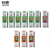 문화 더존연필 4B 2B HB H 2H 3H 4H 5H 6H 200 네모나지우개 무료증정, 더존연필 1타 H(200네모나지우개 증정)