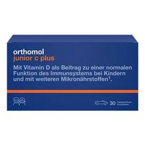 오쏘몰 오르토몰 주니어 C 플러스 씨 플러스 독일 직배송 Orthomol Junior C plus, 만다린오렌지 30일분