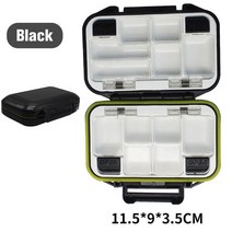 낚시 태클박스 가방 2023 대용량 기어 방수 도구 서브 후크 보관함, 2.S Black
