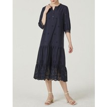 키이스 KEITH 펀칭 아일렛 맥시원피스 KNM9141