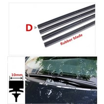 와이퍼리필고무 2pcs 자동차 와이퍼 블레이드 (리필) 고무 스트립 인피니티 q50 q50l qx60 앞 유리 와이퍼 자동차 액세서리 1726 인치, 인피니티 q50 qx60