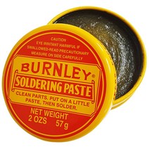 BURNLEY (노란통 솔더링 페이스트57g) 납땜용제 솔더, 본상품선택