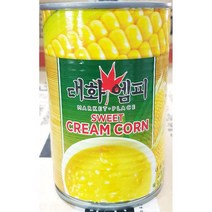 Pw템krQe-2616Bz스위트크림콘(옥수수죽 대화엠피 425g) X24 식재료_f8177dQA, 1, 본상품선택, 425g