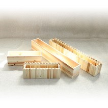 원목 플랜트박스 대형 방부목 베란다 텃밭 나무울타리화분, 07_울타리화분 세로 대 - 화분만