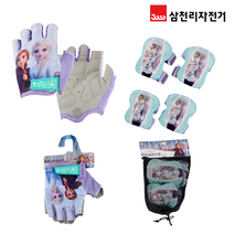 겨울왕국2 보호대+장갑 킥보드 자전거 안전용품 엘사 SPS150L SG120L