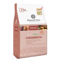 네츄럴코어 전연령 오리 에코 2 유기농 큰입자 알러지 반려견 사료, 4개, 10kg