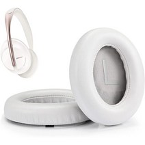 NC700 교체 용 이어 패드 쿠션 Bose 700 무선 헤드폰 부드러운 가죽 고밀도 소음 Foa, WHITE