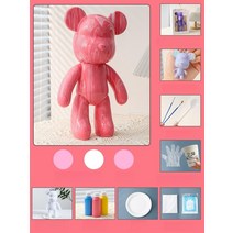 미술학원 diy 베어브릭 23cm 33cm (만들기 체험 교구 인테리어), A