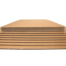 평골판지 대형 미술용지 포장용 하드 보드 무지 10장, (두께 3mm) 1m X 1m (10장)