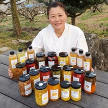 상큼 달콤 수제 과일청 딸기 레몬 자몽 생강 패션후르츠 청 엄마의텃밭 수제과일청 수제청 수제과일식초 수제 식초 500g, 13.레몬생강청