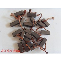 보일러순환모터 보일러순환모터 수영장히트 수중 배수 카본 브러쉬 8x9x20mm 자동차 히터 송풍기 팬 모터, 한개옵션0