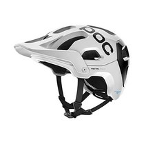 POC Tectal Race Spin 산악자전거용 헬멧, Hydrogen White/Uranium Black, Medium/Large