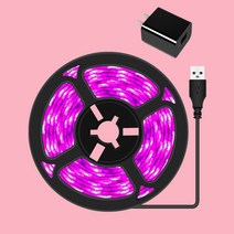 식물공장 조명 홈가드닝 썬라이크 수유등 취침등 선물 Chenghong Full Spectrum Duculent Color -Colored Anti -Apprentice Lighting Light Sunlight Room 번식 꽃 USB 식물 성장 조명, USB 전체 스펙트럼 5 미터 램프 벨트 플러그