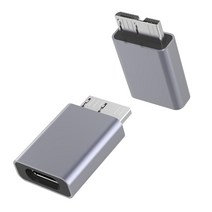 외장하드 ssd 1테라 외장하드 5tb 10테라 12 도킹스테이션 14tb 하드복사 무선 마이크로 B USB C 3.0 남성-, 한개옵션0, 한개옵션1