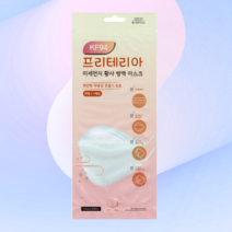 프리테리아 KF94 마스크 대형 국내생산 개별포장 국산자재 식약처인증 50매