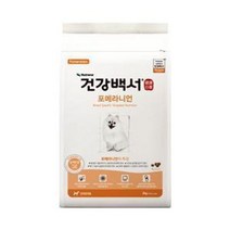(뉴트리나) 건강백서 포메라니언 2kg 토탈케어+PD2301697EA, 쿠팡PND 본상품선택