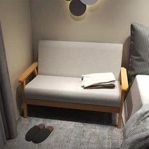 자네트 삼익레이크아이보리 패브릭 미니멀리즘 북유럽 모던한 커버 삼익가구 라자쇼파3인용 조은, 64x59x71 cm C