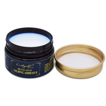 금박지 캔디스톤 금속 잎 금박 접착제 물 기반 금 은박 시트 35 ml 병, 01 gold leaf glue