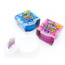아모스 아이슬라임 액체괴물 야광 300g 아모스 문구점슬라임 만들기 수제슬라임 슬라임만들기 젤리괴물 촉, 핑크