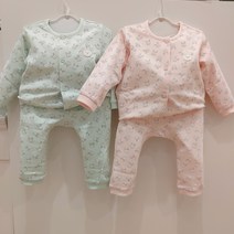 압소바 무형광 순면 100% 봄에도 가을에도 어울리는 남여공용내의 세트
