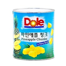 돌 Dole 파인애플 청크 3062g 후르츠칵테일 3kg