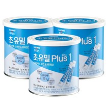후디스 초유밀 플러스 1단계 3캔 초유분말