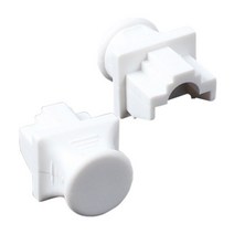 [NM-SR012WH(100개)] PLUG MASTER NM-SR012WH RJ-45 포트 보호캡(화이트/100개), 상세페이지 참조