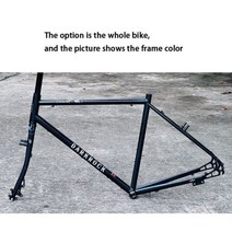 trek 트랙 자전거 DARKROCK-여행용 700C 투어링 M6000 30 단 여행용 레이놀래즈 520 Cr-mo 스틸 프레임 롱그리더 로드, 짙은 회색 자전거_46cm(165cm-170cm)