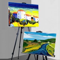 키밍 휴대용 철제 이젤 미술 그림 취미 실내 야외 166975EA, 본상품선택