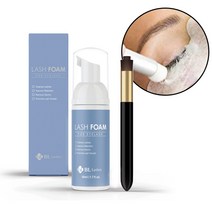 BL 래쉬폼 속눈썹샴푸+브러쉬 속눈썹 전처리제 50ml 속눈썹연장 래쉬샴푸