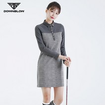 다운블로우-DBFWOGR 8000W 여자PK체크원피스