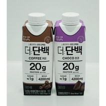 빙그레 더단백 드링크 초코 6개 + 커피 6개, 250ml, 12개입, 6세트