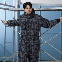 경신코리아 겨울 방한복 일체형 스즈키 작업복 KSK-199, XL(100)