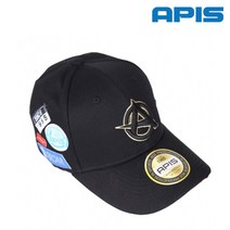 아피스 볼캡 APC-304 낚시모자, 블랙