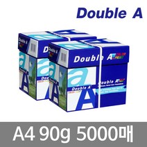 [더블에이] A4 복사용지(A4용지) 90g 2500매 2BOX, 상세 설명 참조