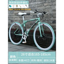 산악용자전거 엠티비자전거 엠티비 남녀 스페셜라이즈드 자전거 변속 로드, 신형 24단 40인치 민트