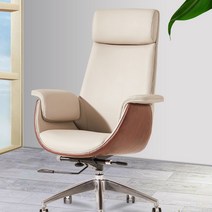 고급 모던 럭셔리 사장님 사무용 오피스 럭셔리 회사대표 의자 인테리어 체어 서재 회의실, 베이지