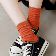 욜케이유 사계절 컬러삭스 데일코디 단색양말 가을겨울