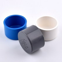 Pvc 파이프 엘보 연결 정원 관개 파이프용 PVC 엔드 캡 수족관 피팅 15 개 20mm 25mm 32mm 40mm 50mm 63mm 75mm 90mm 110mm, [02] Grey(5pcs), [09] 110mm inner dia
