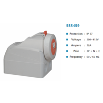 아남콘센트(3P+N+E 32A) 415V 555459 N상 노출(IP67)